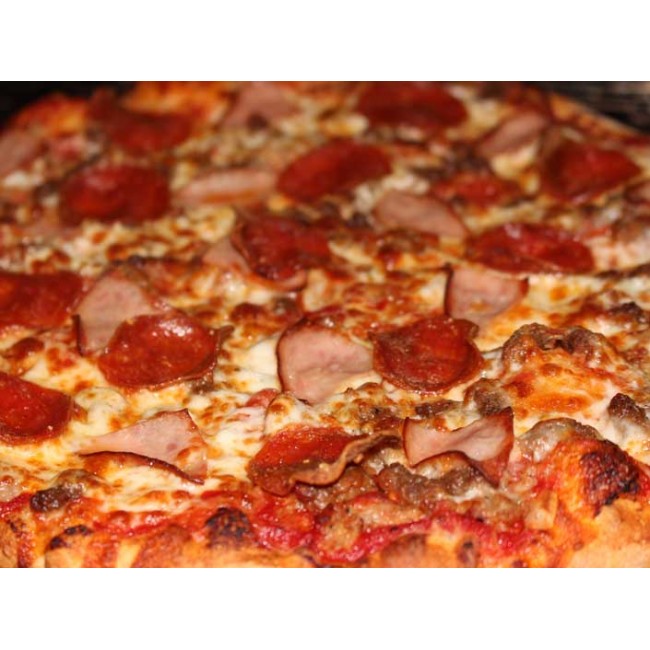 Pizza xúc xích vị tỏi salami - Cỡ Vừa - Mua 1 Tặng 1